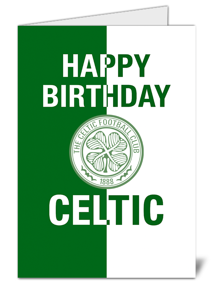 Celtic football fan birthday card 108 celtic football fan birthday card high quality gloss a5 greeting card 108 | uk wide print