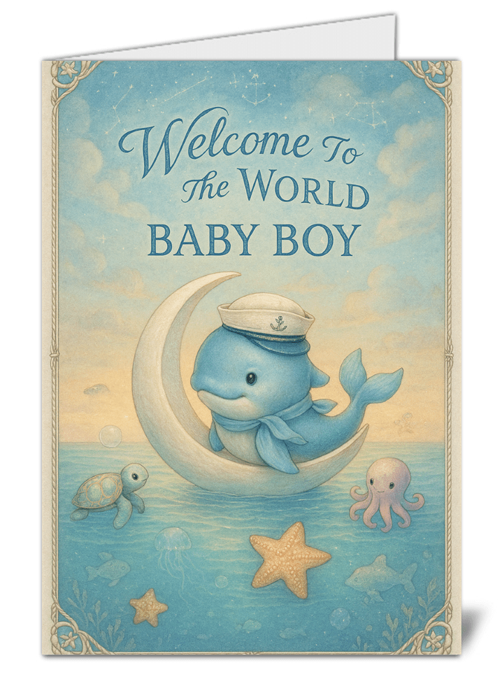 Cute welcome to the world baby girl themed card 995 cute welcome to the world baby girl themed card high quality gloss card 995 | uk wide print
